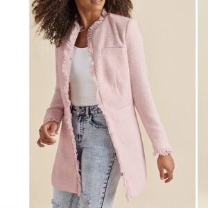Venus Tweed Pink Jacket